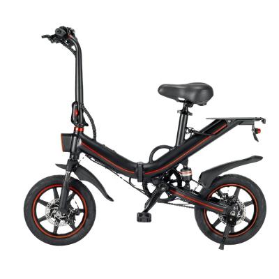 China EU Warehouse 48V 500W 15Ah 16 Inch Fat Tire Beach Men's Folding Aluminum Women's Ebike Low Person City Mountain Bike Electric Bicycle for sale