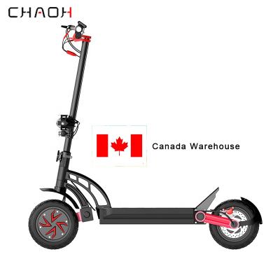 China Canada warehouse 48v daul unisex powerful 800w*2 motor suspension long range dreirad mountain elektro offroad electric scooter for sale