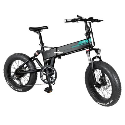 China US Standard Free US Warehouse DDP Duty Free Drop Shipping Fat Tire 20 Inch Adult Folding Mountain Electric Cycle Moped Bike for sale