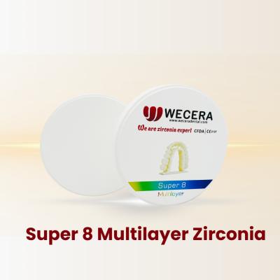 China Blocos dentários de zircônio de classe II Resistência flexural 700-1200 MPa para restaurações dentárias à venda