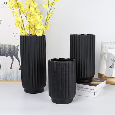 China New modern luxury floreros bud vase wedding table decoration porcelain ceramic flower vases for home decor for sale