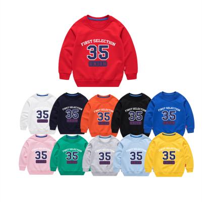 China Wholesales Breathable 100% High Quality Crewneck Cotton Sweatshirts Kids Sweatshirt Boys Hoodies&Sweatshirts for sale