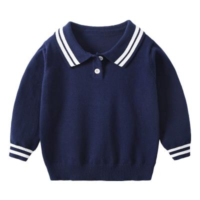 China Wholesale New Design Anti-wrinkle Boys Causal Suit Sweater For Kids Long Sleeve Children Sweater for sale