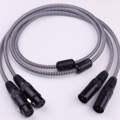 China High Quality Camera Microphone Cable XLR Male to Female Cable OFC Driver Microphone Interconnect Cable for sale