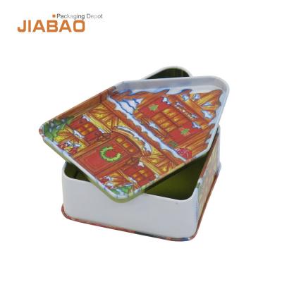 China Home Custom Tin Chocolate Candy Tin Biscuit Metal Chocolate Tin Factory Logo Gift Tin Box Packaging Sweet Wholesale for sale