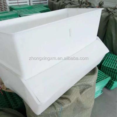 China animal feed box poultry feeder pan 385*385*390mm for sale