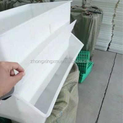 China duck feed bowl 630*490*350mm plastic duck feeder pan Zhongxing for sale