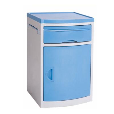 China Lightweight Hospital Bedside Nightstand ABS Fireproof Easy Installation for sale