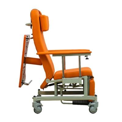 China Interior Trim Sponges Hospital Nursing Chair Folded Portable Blood Donation Chair for sale