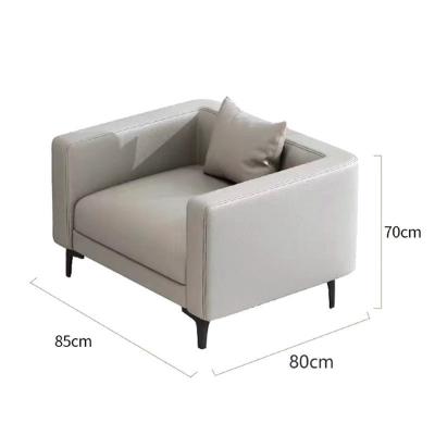 China Hotel Lobby Reception Modern Office Sofa Set 3 Seats Non Inflatable for sale