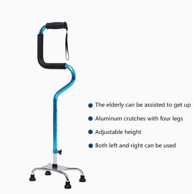 China Anti Tripping Crutches And Walkers Indoor And Outdoor Medical Walking Crutches for sale