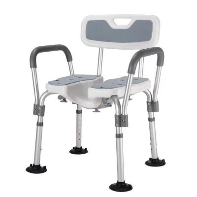 China YFH-XZY006 Non Slip Bathroom Chair For Elderly Disabled Aluminum Shower Chair for sale