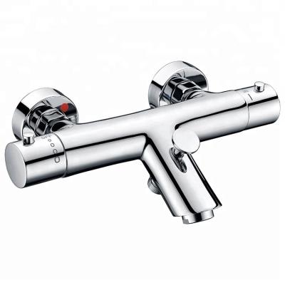 China Cheap Silver Brass Thermostatic Faucets Metered Faucets China for sale