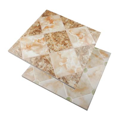 China Rustic Tiles 300x300 Glazed Interior Tile Flooring Stone Texture Polished Porcelain Tile for sale