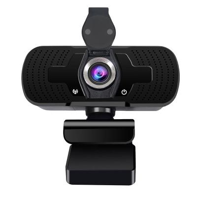 China New Super Clear USB 2.0 Camera Webcam Microphones 4K Webcam With Cover HYF-W10-1 for sale