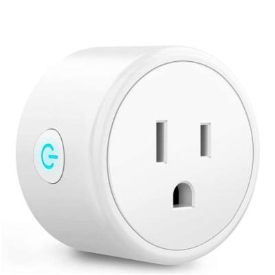 China Alexa Wifi Remote Control Tuya Wall Socket Wireless US EU UK AU Wireless Home Alexa Wifi Remote Control Tuya Power Mini Electrical Smart Plug L-A008 for sale