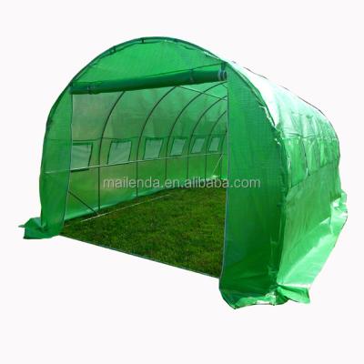 China Easily Assembled 4x8m Greenhouse Polytunnel For Plants Flowers In Garden for sale