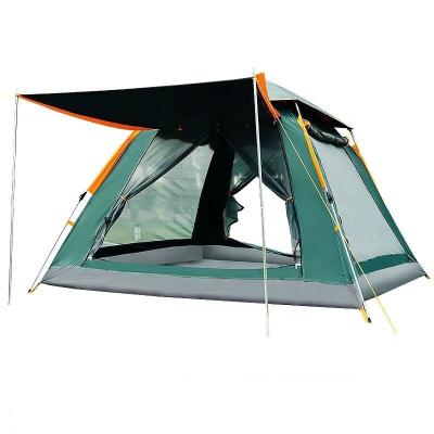 China Trigone/V-type Rectified Nail 2021 New Design Canvas Flex Bow Tent Safari High Quality Luxury Camping Tent for sale