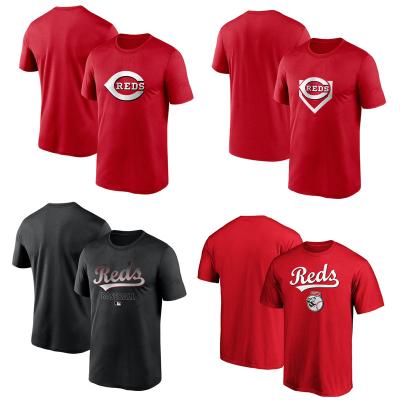 China Custom Cincinnati Reds Baseball Shirt Cincinnati Reds Baseball Shirt Antibacterial Sports T-shirt Baseball Tank Top for sale