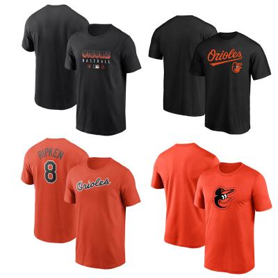 China Custom Made Baltimore Orioles Baseball Shirt Antibacterial Sports T-shirt Baseball Tank Top Mens Baseball T-Shirt for sale