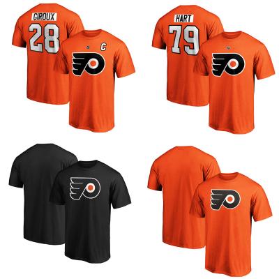 China T-shirt made in china custom ice hockey wear Philadelphia Flyers jersey ice hockey jersey ice hockey uniform for sale