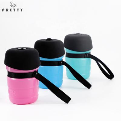 China Viable Water Bottle Factory Hot Sales Amazon Dog Travel Water Bottle Outdoor Wholesale Collapsible Water Bottle for sale