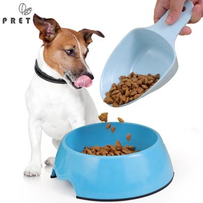 China Sustainable Melamine Pet Food Scoop For Dog Food Plastic Measuring Cup Set Kitchen Serving Scoops For Cat Food for sale