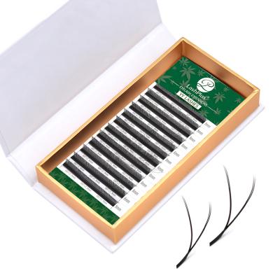 China Long Natural Synthetic Hair Fake Mink Y Shape Lashes 0.07 J Since Different Y C D Shape Handmade Soft Eyelash Extensions for sale