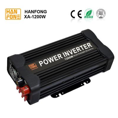 China 12V 24V Dc to 110V 220V Ac Power Inverters XA1200w Modified Sine Wave Solar Manufacturer OEM for home solar power system for sale