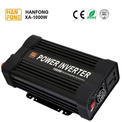 China manufacturer xa1000W Power Inverters 12V DC to 110V 120V AC Chinese wholesale suppliers dc to ac single phase inverters for sale