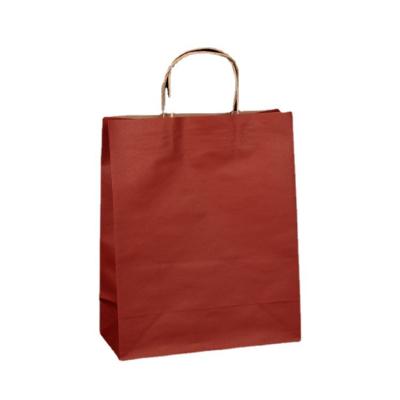 China Recycled Materials Recyclable Biodegradable Thank You Shopping Small Gift Bags Recycled Paper Bag Colorful Packaging Paper Bags for sale