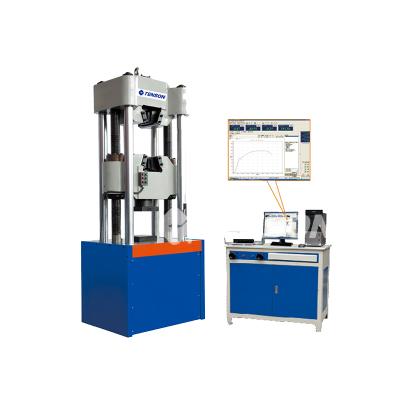 China Tensile Testing Machine Computerized Servo Hydraulic Universal Testing Machine Gold Purity Testing Machine for sale