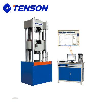 China Tensile Testing Machine Computerized Universal Testing Machine Hydraulic Servo Silver Purity Testing Machine for sale