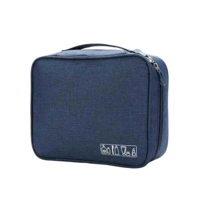 China 2021 New Products 300D Polyester Waterproof Custom Waterproof Makeup Bag Cosmetic Cosmetic Bag for sale