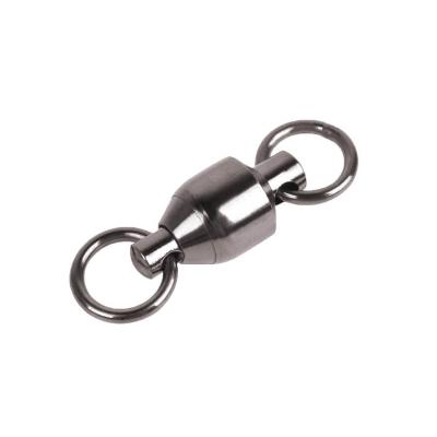 China Durable Heavy Duty High Strength 2 Ring Stainless Steel Snap Fishing Swivel for sale