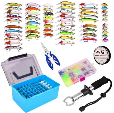 China Fishing 145pcs Combo PVC VIB Simulate To Lure Combo Bait Fishing Lure Set Artificial Kit for sale