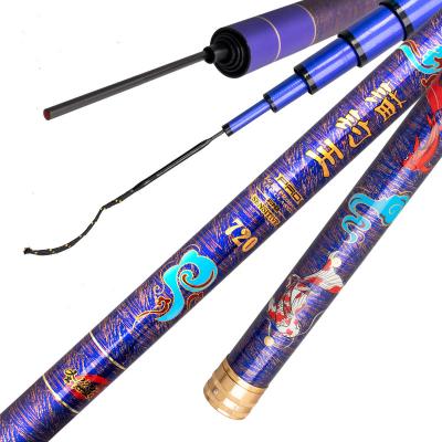 China High Carbon Telescopic Fishing Rod Super Hard Fight Nest Rod Power Hand Pole Odm 3.6m-12m Carbon OEM for sale