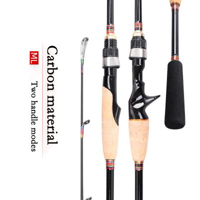 China Free preview 5' 91 6' 89 7' 87 Bass Spinning High Carbon Casting ml Rod Sea Baitcasting Trout Fishing Carbon Rods with Fuji Guides for sale