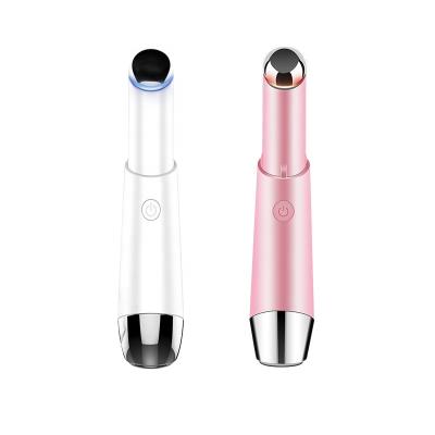 China Vibrating Blood Vessels Removal Eye Massager Electrified Anti Eye Wrinkle Pen Dark Circle Removal Eye Wand for sale