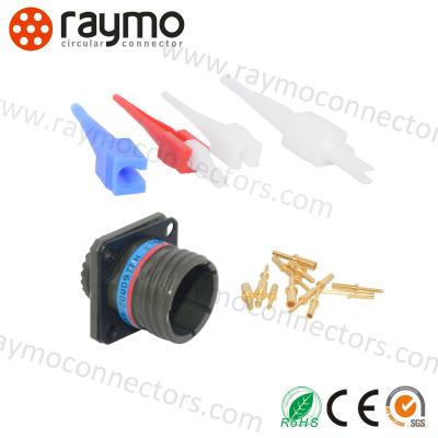 China Amfenol D38999 38999 MIL-DTL MIL Especificações Conector circular KJA0T17F8PN Conectores circulares Tipo Crimp à venda