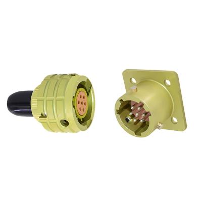 China Russian OHS Series Connector Ultra-small Military Circular Connectors For DC And AC Circuits for sale