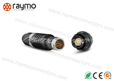 China RAYMO Circular Waterproof Connector Automative Applied Plated With Black Chorme for sale