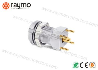 China Smooth Appearance Coaxial Cable Connector Blind Mating Small Insertion Force for sale