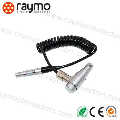 China 0.8m Cable Push Pull 5 pin circular connector For Mini Camera for sale