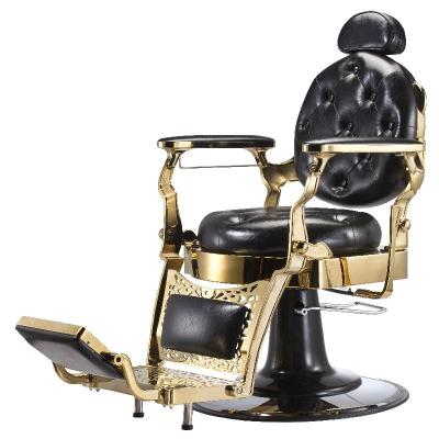 China Styling Barber Salon China Barber Shop Supplies Classic Adjustable Barber Chair Footstool For Hairdressing Furniture for sale