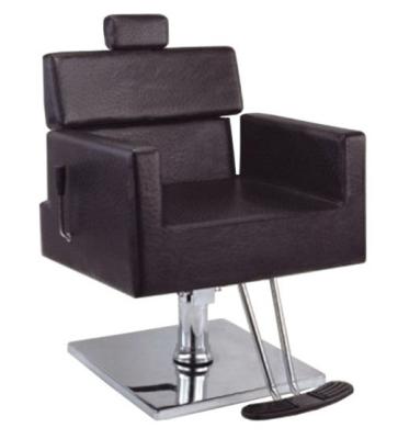 China Styling Barber Salon Used OEM Leather Customize Unique Hair Styling Chairs With Head Rest For Sale for sale