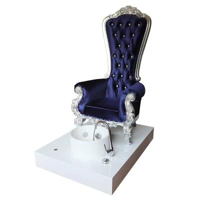 China Beauty Salon Queen Pedicure Spa Chair Manicure Spa Chair Royal Throne Pedicure Chair Set for sale