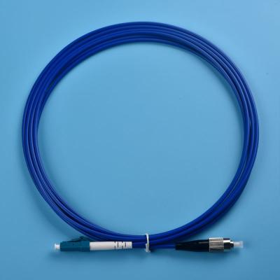 China Telecom Fiber Optic Patch Cord Braid Fiber Level Shielded Fiber Optic Patch Cord LC-FC for sale