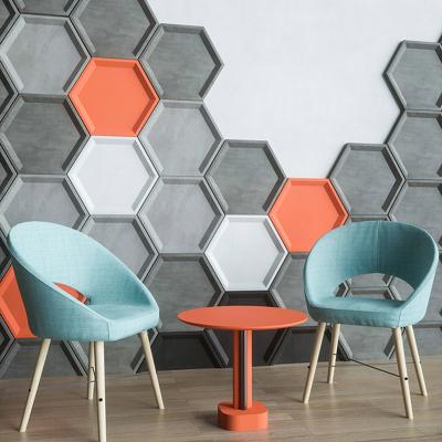 China Long Lifespan Hexagon Brick Molds, Silicone Concrete Tile Molds Cement Wall Panel Mold Cement Wall Brick Ornaments Decoration Home Ornaments for sale