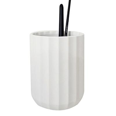 China Pen Holder Silicone Cylinder Long Lifespan Concrete Flower Vase Mold Silicon Flower Pot Mold for sale